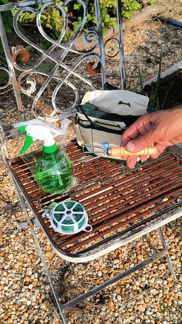 Kit de herramientas para jardinería para niños miniatura 7