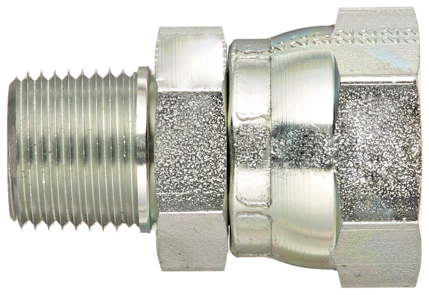 Eaton Aeroquip 2045-8-6S Steel Pipe Fitting, Adapter, 1/2