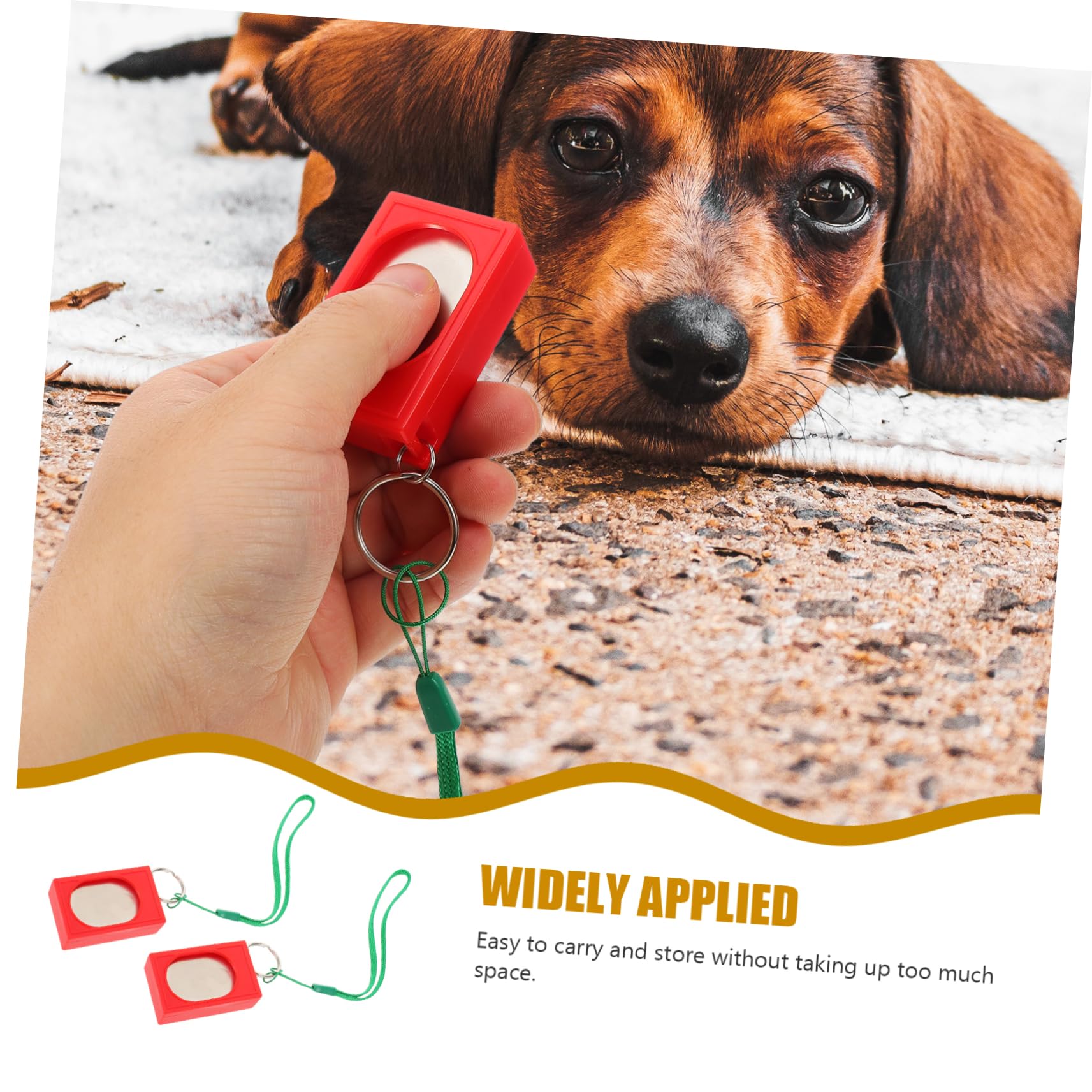 HANABASS 10stücke Hunde Trainings Clicker Effektives Verhaltenskorrektur Für Hunderassen Für Und Hunde Und Praktisch Für Erfolgreiches Hundetraining