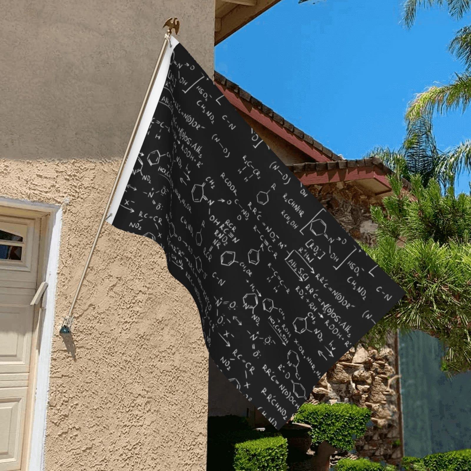 Drapeau Léger Double Face, Drapeau Mauvais œil, 0,9 X 1,5 M Avec