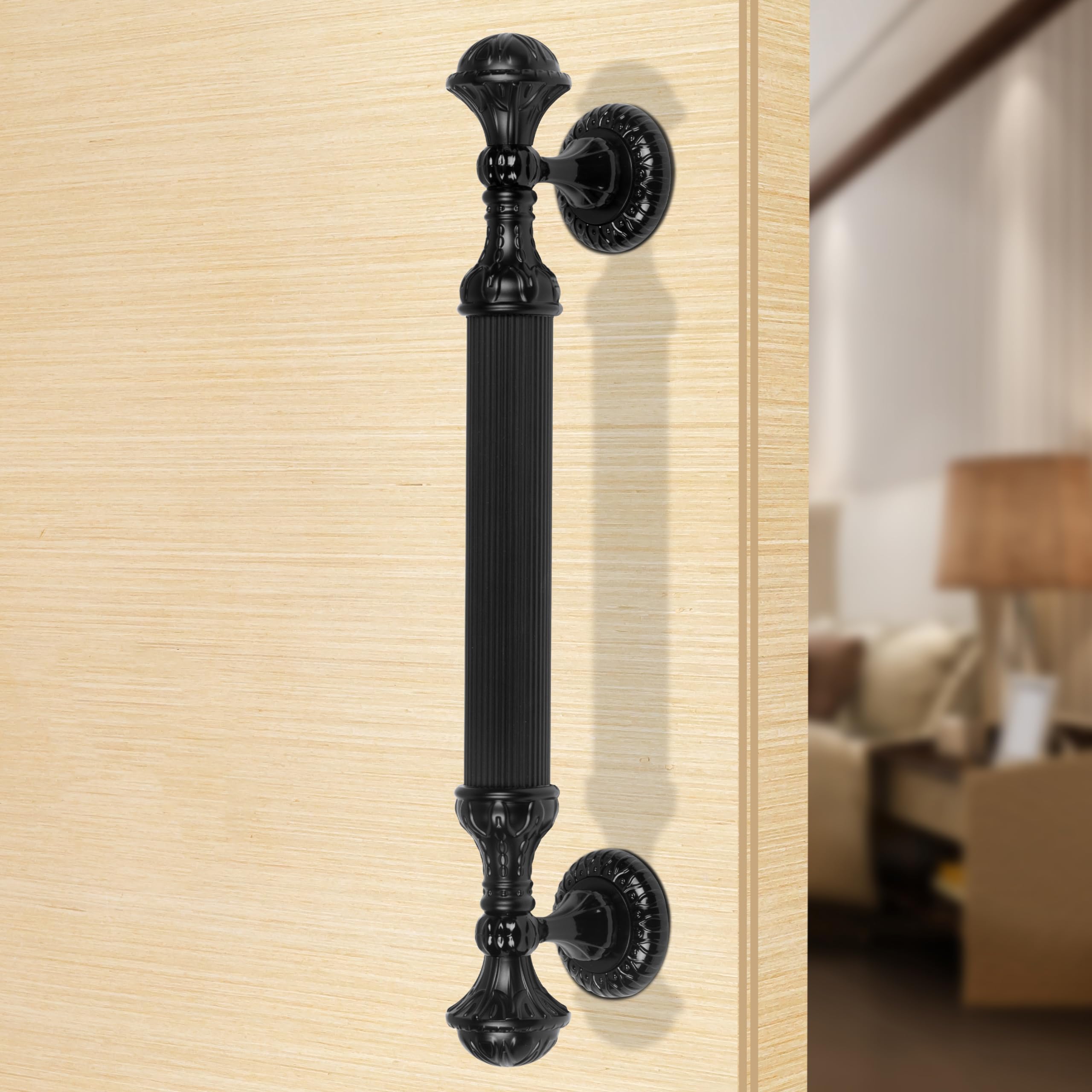 Plantex Heavy Duty Main Door Handle/Door Handle for Main Door/15-Inches Main Door Handle/Pull Handle - Pack of 1 (320-Black Finish) - 3 Years Warranty — Amazon image 7