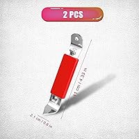 Vista 2 de Abrebotellas magnético, 2 unidades, abrelatas magnético de latas, abridor manual de botellas para botellas de cerveza, latas y bebidas