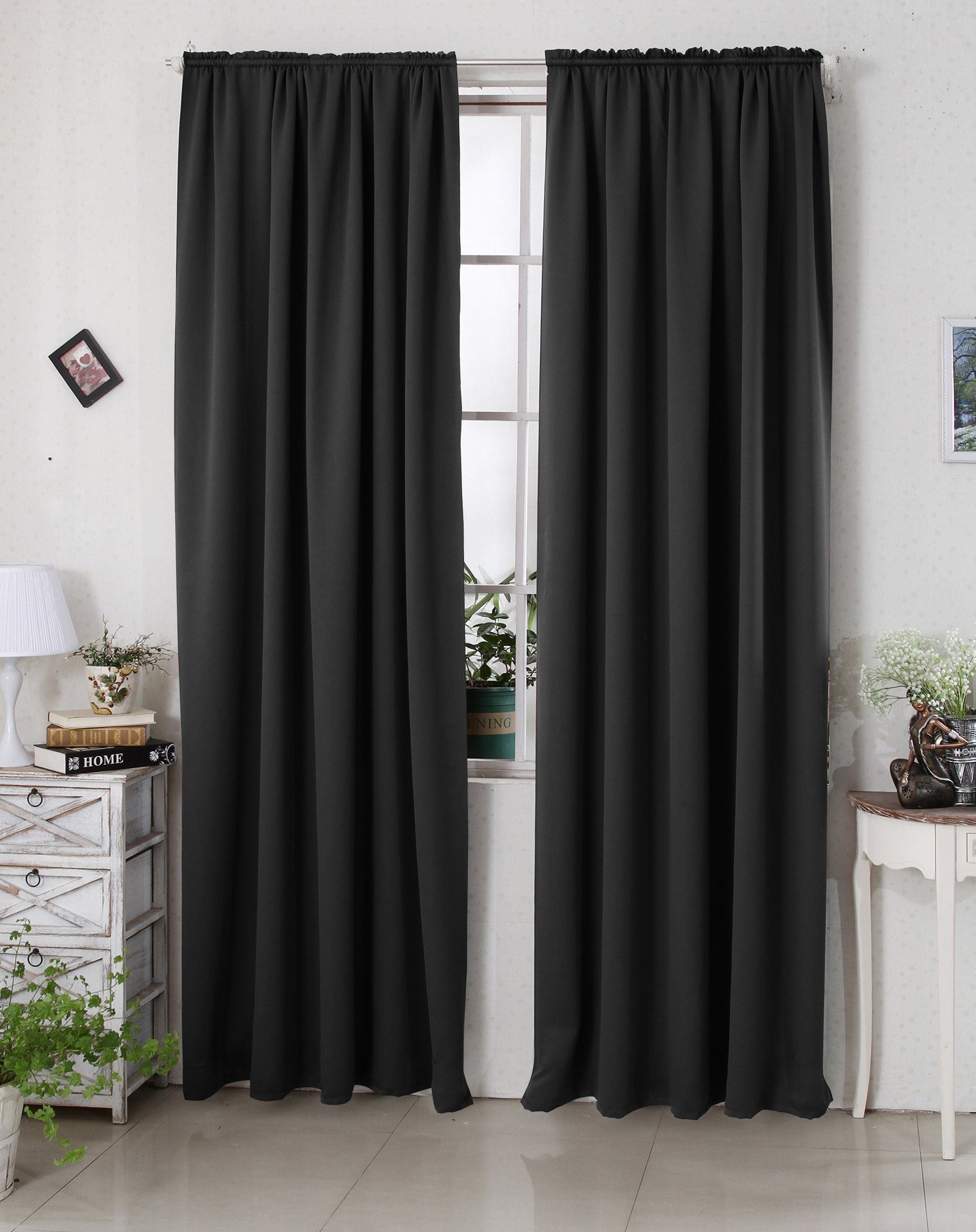 Tenda Oscurante Laneetal Con Nastro, 250g/m² - Termica E Isolante, Colore Champagne, 140x245 Cm, Per Soggiorno E Camera Da Letto