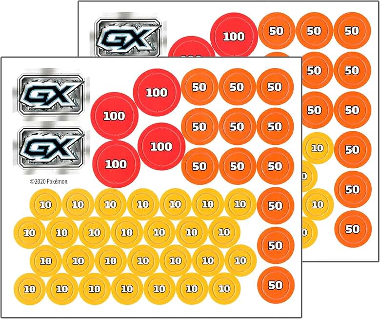 Amazon Pokemon Damage Counters