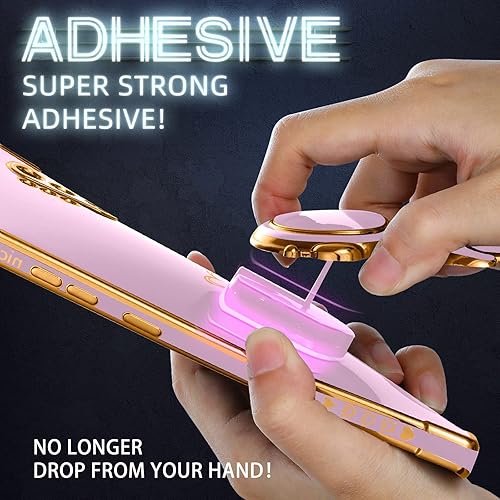 Miniatura 5 de Buleens Funda para Moto Edge 2021  Funda para Moto Edge 5G UW con soporte de astronauta, fundas para Moto Edge 2021 para mujeres y niñas, linda