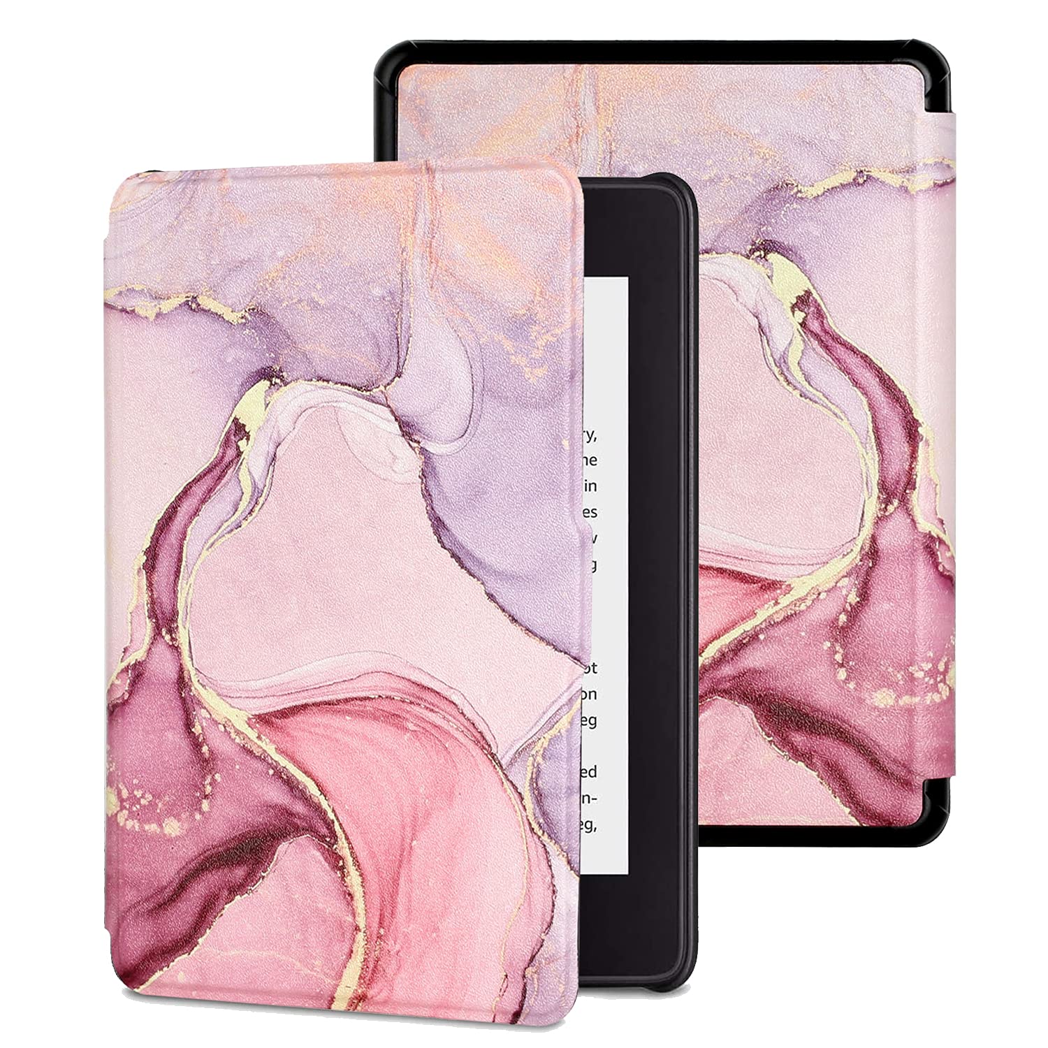 MOKASE Case Compatible with 6" Kindle Paperwhite (Fits 2012,2013,2015,2016 Version), Model NO: EY21 / DP75SDI, PU Leather Hard Case Protective Case Cover with Smart Wake/Sleep Funtion, Mint — view 29