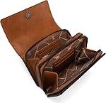 Wrangler Flap Crossbody Purse for Women Shoulder Bag Vintage Wallets with Chain Strap
