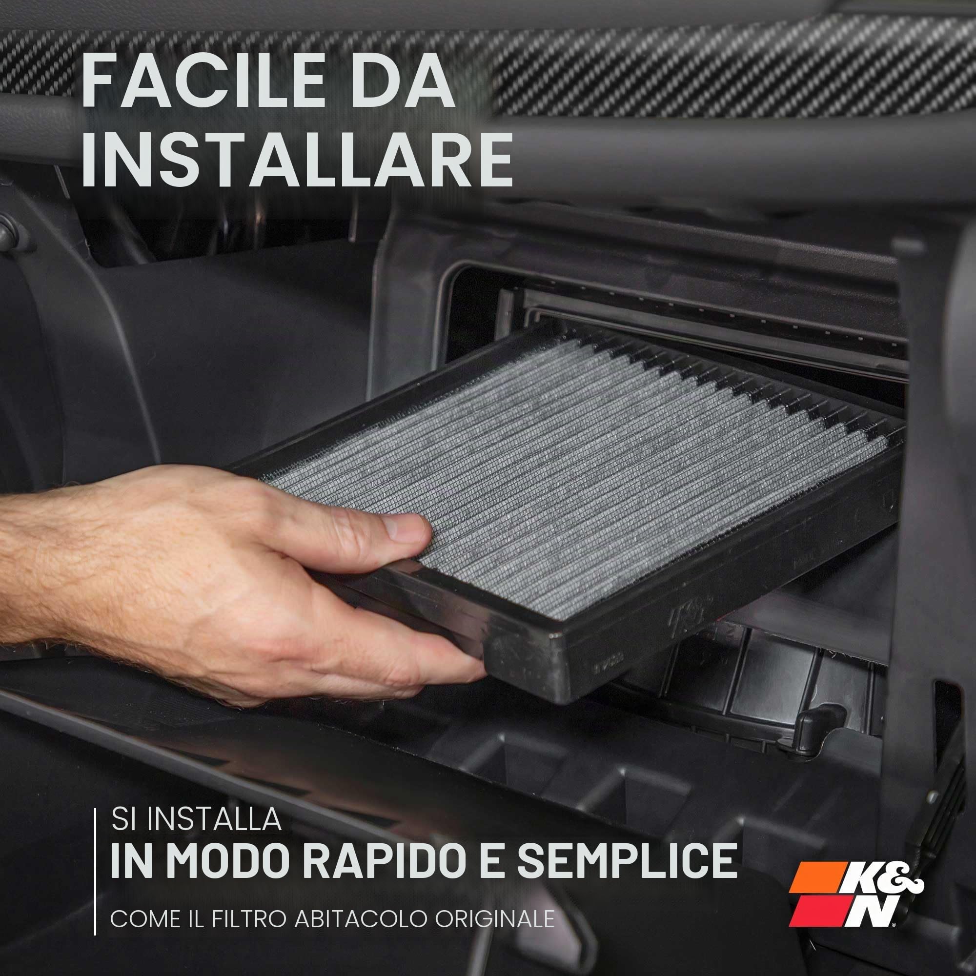 K&N Filtro Abitacolo compatibile con Subaru BRZ & Toyota GT86 2012- (VF1013)