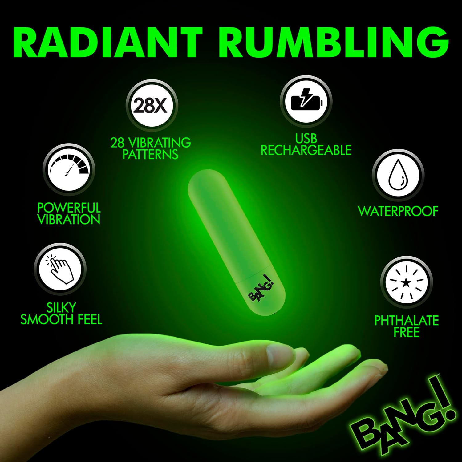 XR PLAY HARD. Glow-in-The-Dark Bullet w/Remote for Panama | Ubuy XR PLAY HARD. Glow-in-The-Dark Bullet w/Remote for Panama | Ubuy