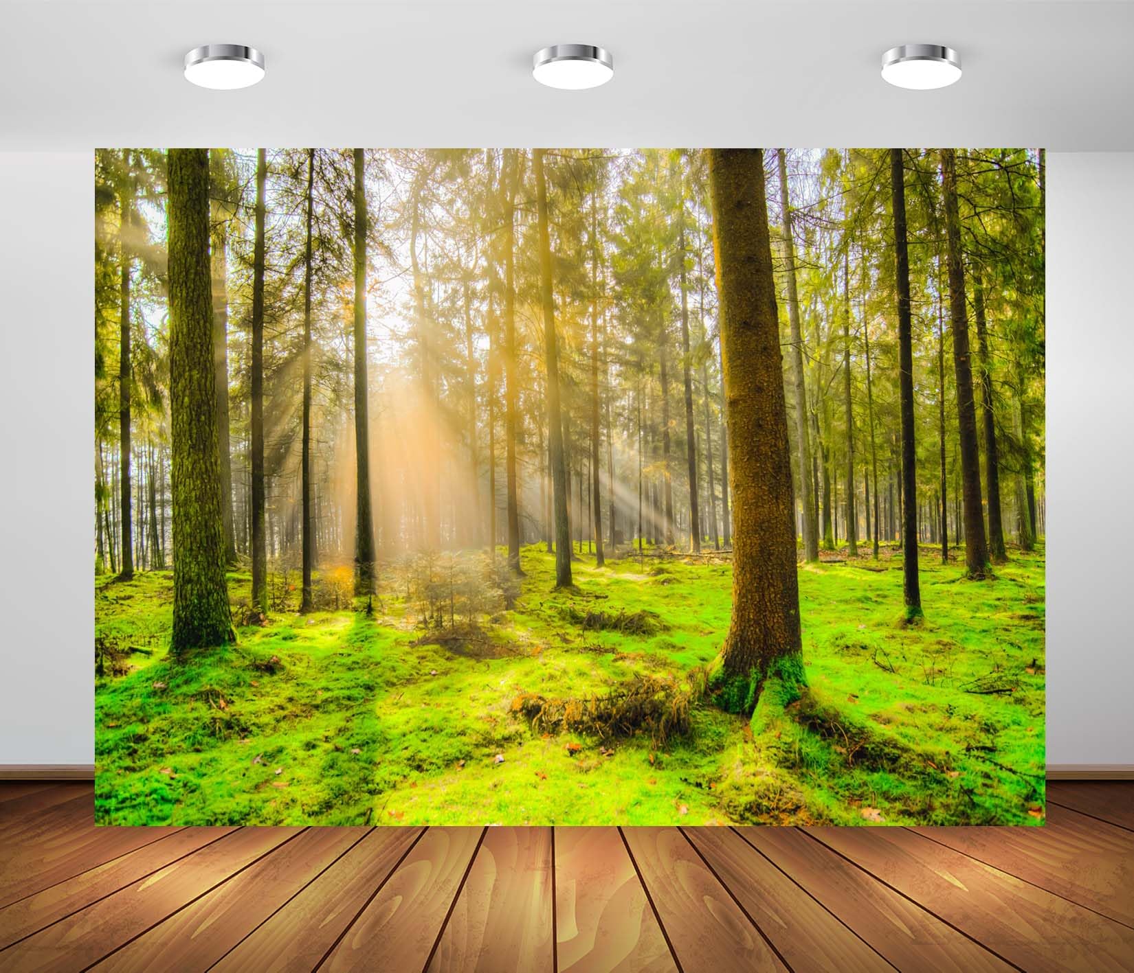 20x15ft Jungle Forest Trees Backdrops For Photography Summer - View #8