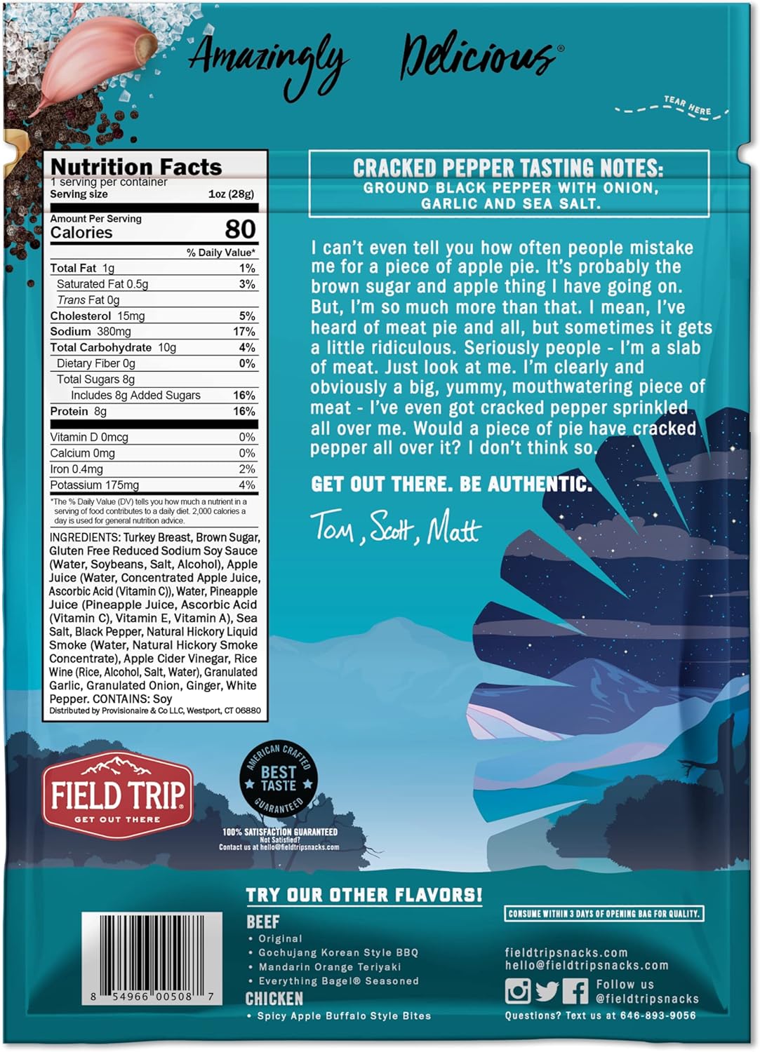 Field Trip Turkey Jerky Review