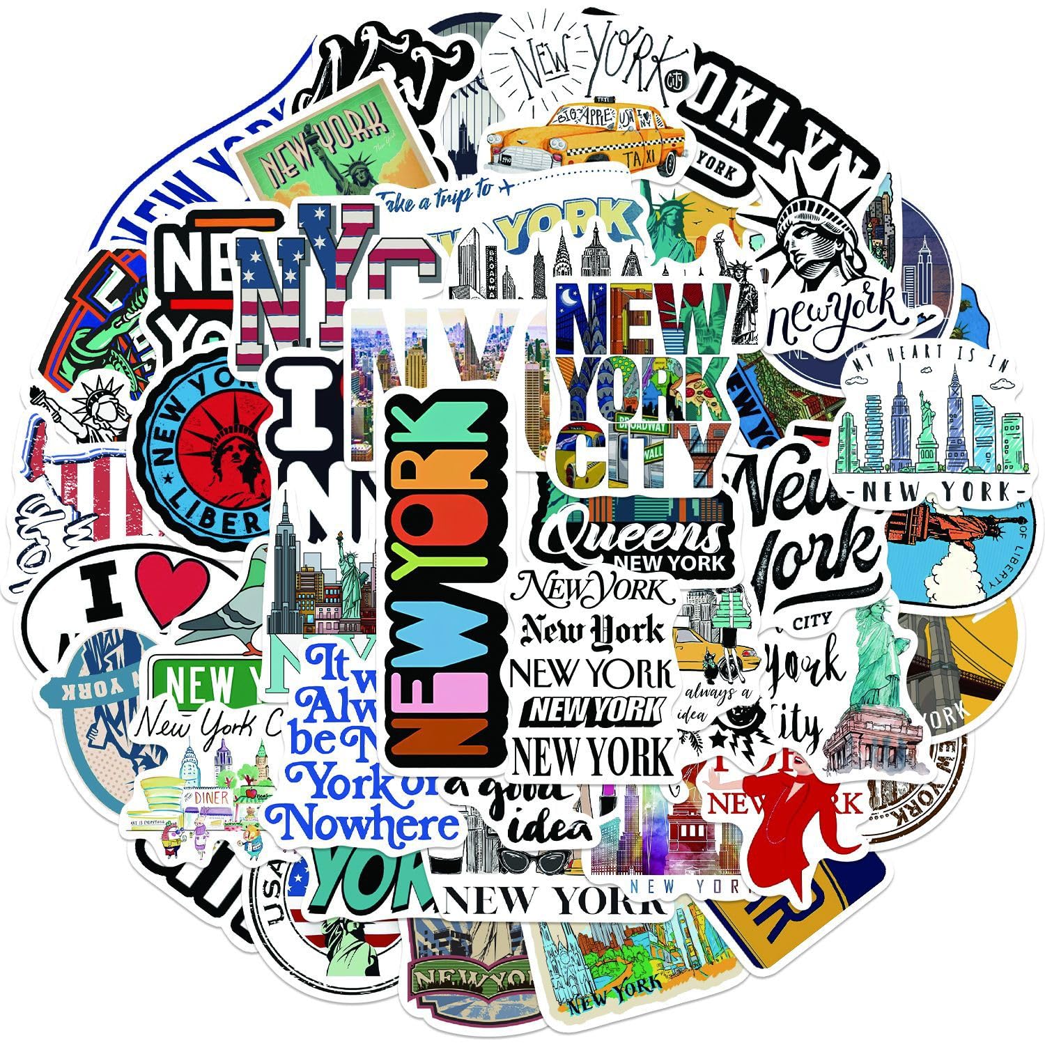Laptop Water Bottle Stickers 61 Pcs IBEW Stickers Pack - Aesthetic ...