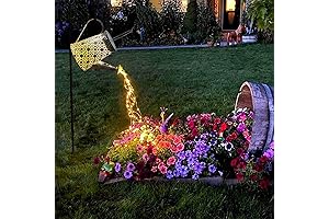 Vookry Solar Watering Can Lights: Enchanting Outdoor Decor