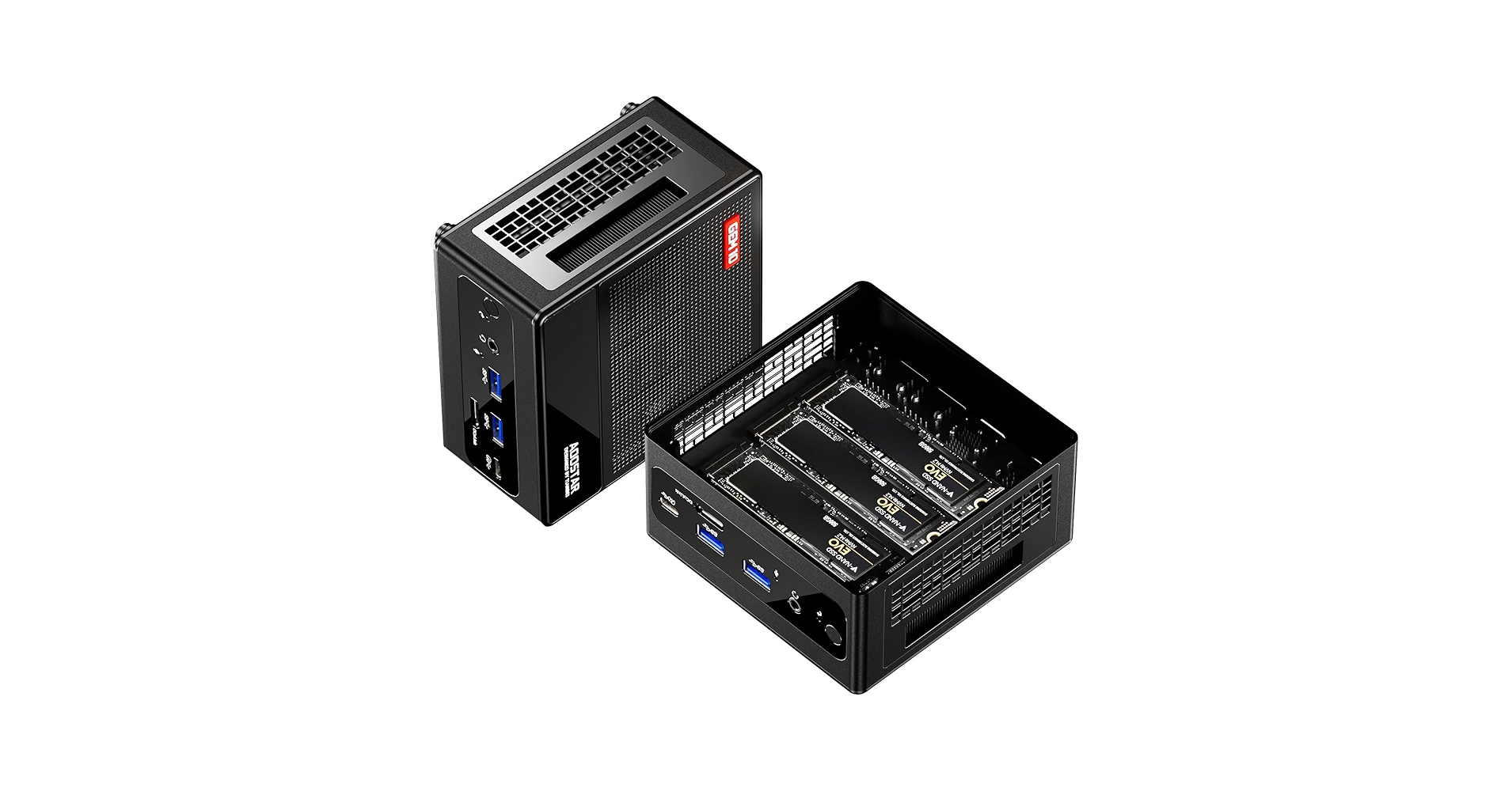 Amazon.co.jp: AOOSTARミニPC Ryzen7 7840HS 780M 三つM.2 NVME