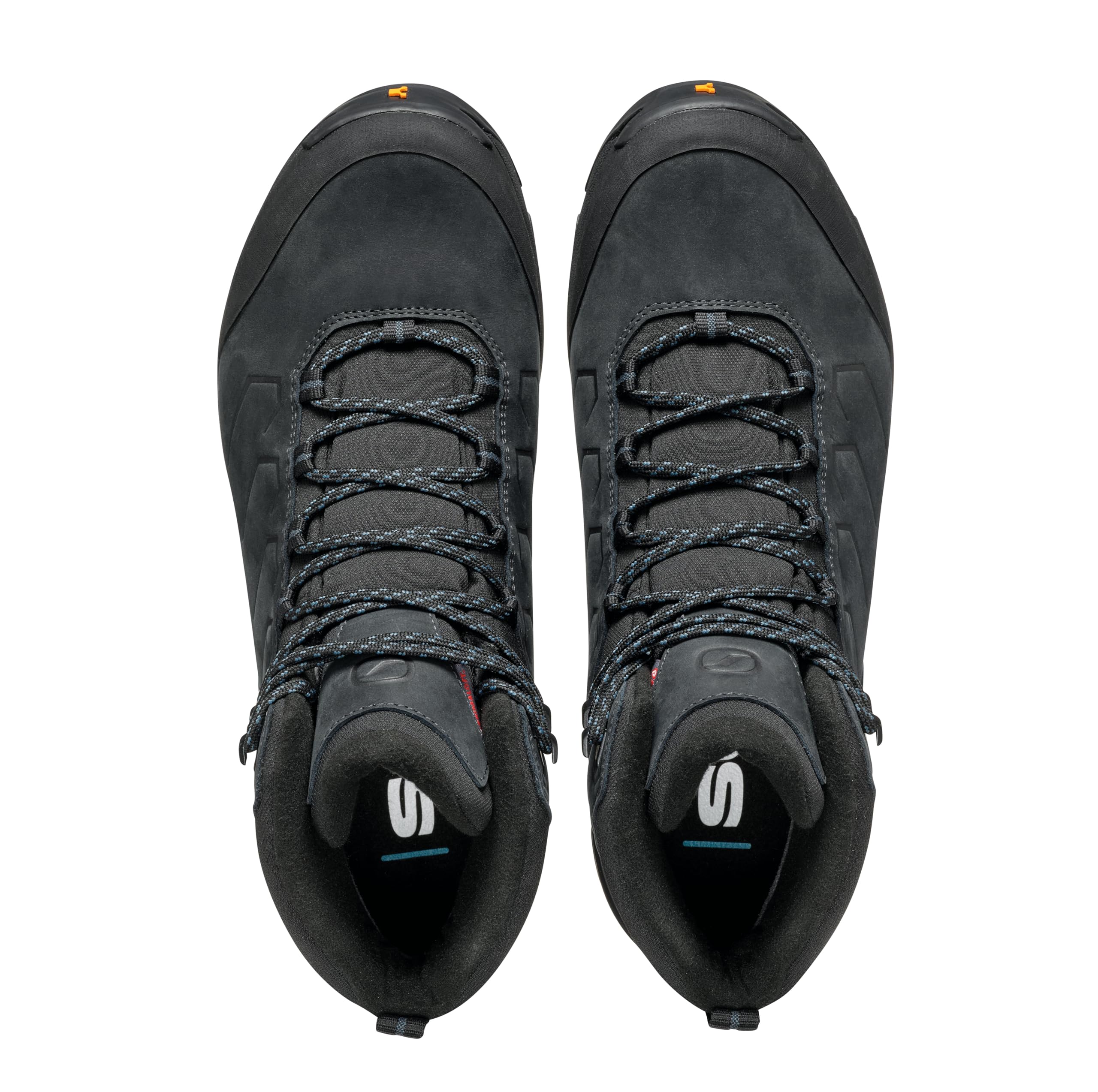 SCARPA Moraine Polar GTX męskie wodoodporne buty z izolacją Gore-Tex do wędrówek z plecakiem i wędrówek, Ciemny antracyt/ocean, 8-8.5