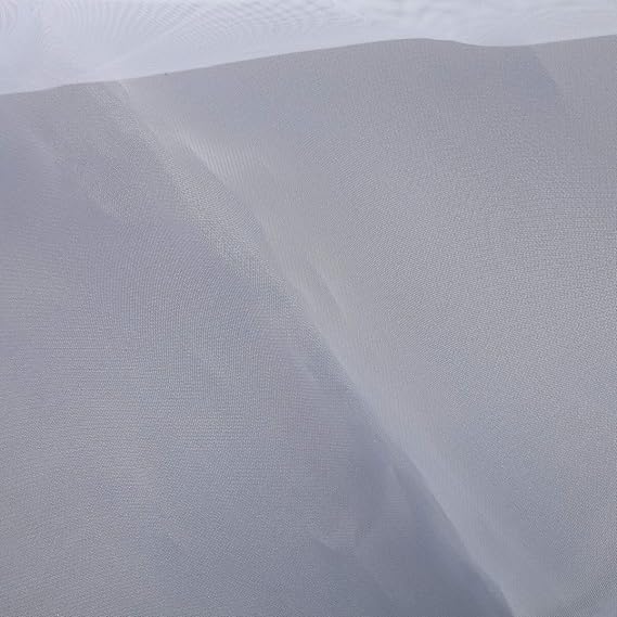 1 Yard 60 Mesh 50Inches Width Silk Screen Fabric (60Mesh (24T) White)