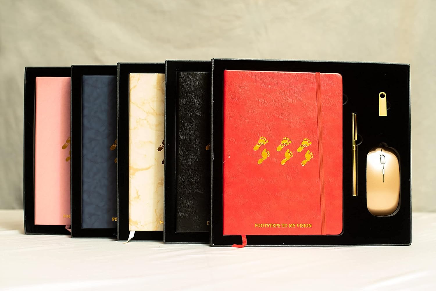 personalized journal and pen set