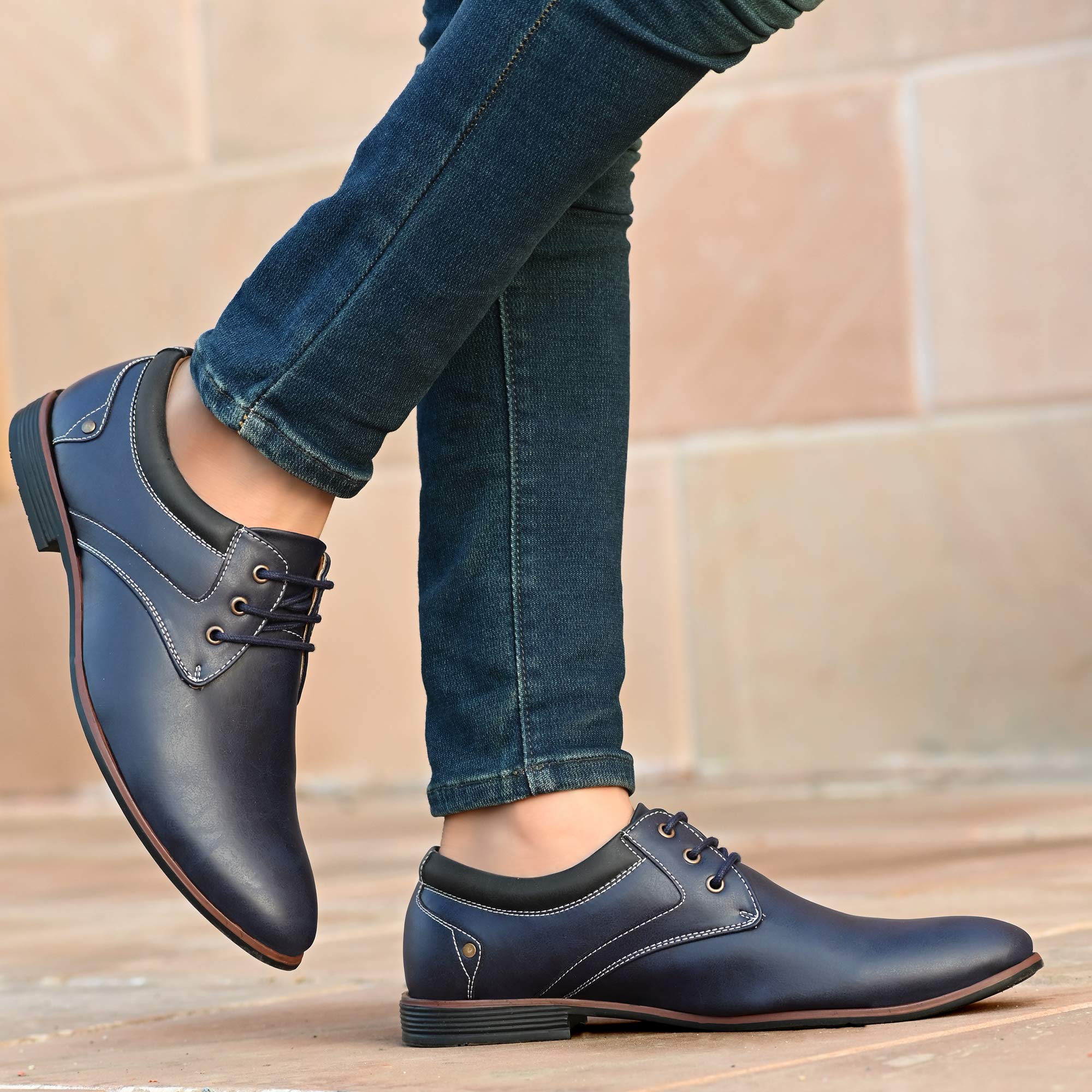 Centrino Men's 7956 Navy Formal Shoes_9 UK (7956-06)