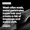L’Oréal Professionnel Metal Detox Shampoo 300ml, Hair Mask 250ml & Leave-In Cream 100ml, Prevent Breakage & Colour Fade from hard water, for damaged, dull hair