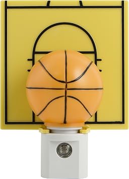 Jasco 13366 Night Light with LED Sports Shade Basketball Auto On/Off