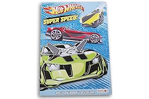 Hot Wheels, Go for it Jumbo Color and Activity Book