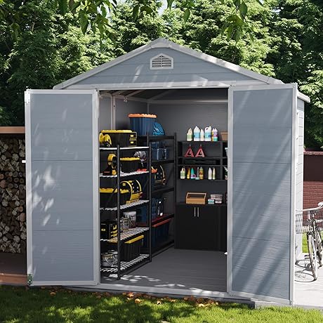 Oneinmil 6'x8' Outdoor Storage Shed, Your Perfect Storage Companion