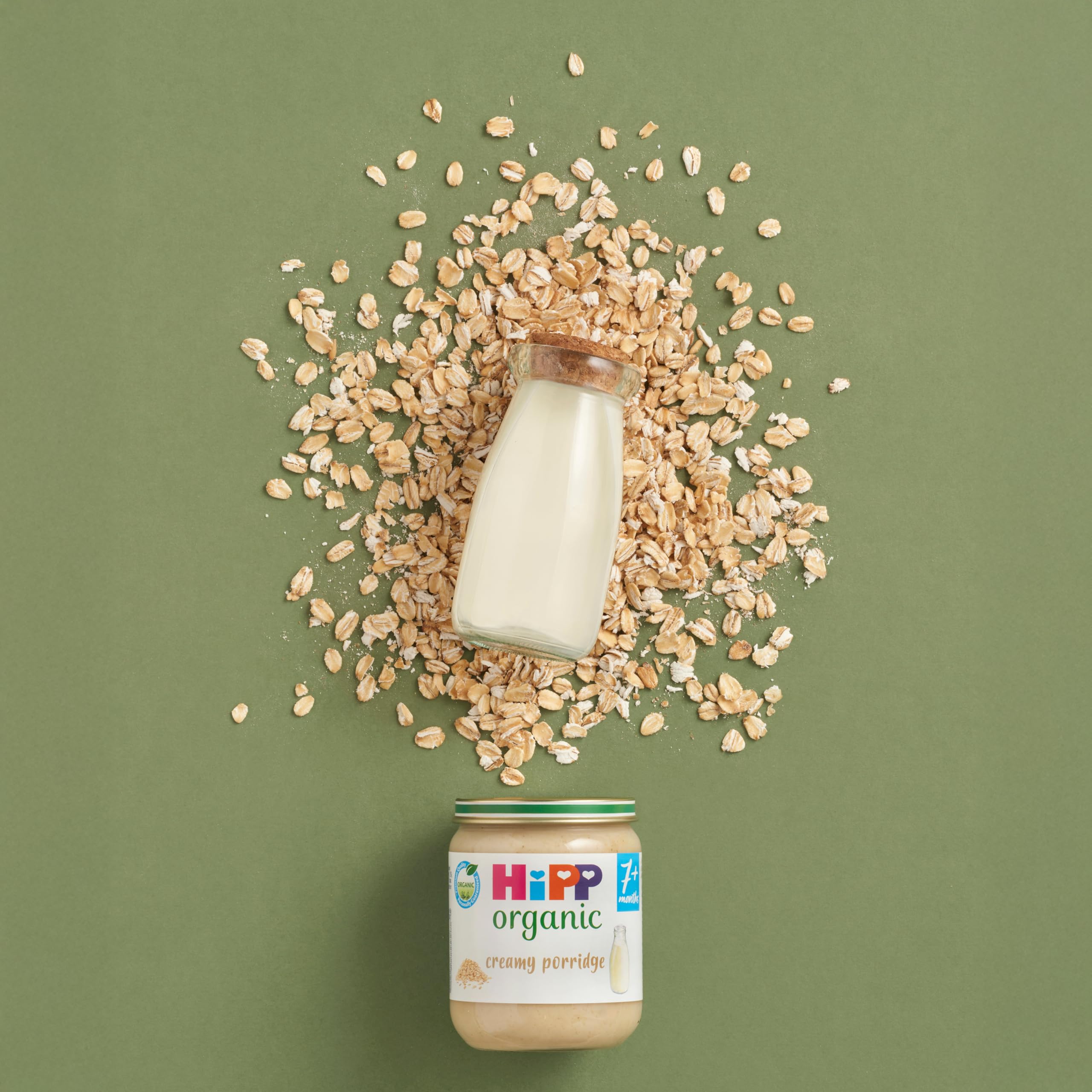 HiPP Organic Creamy Porridge Baby Food Jar 7+ Months 160g (Pack of 6) — view 3