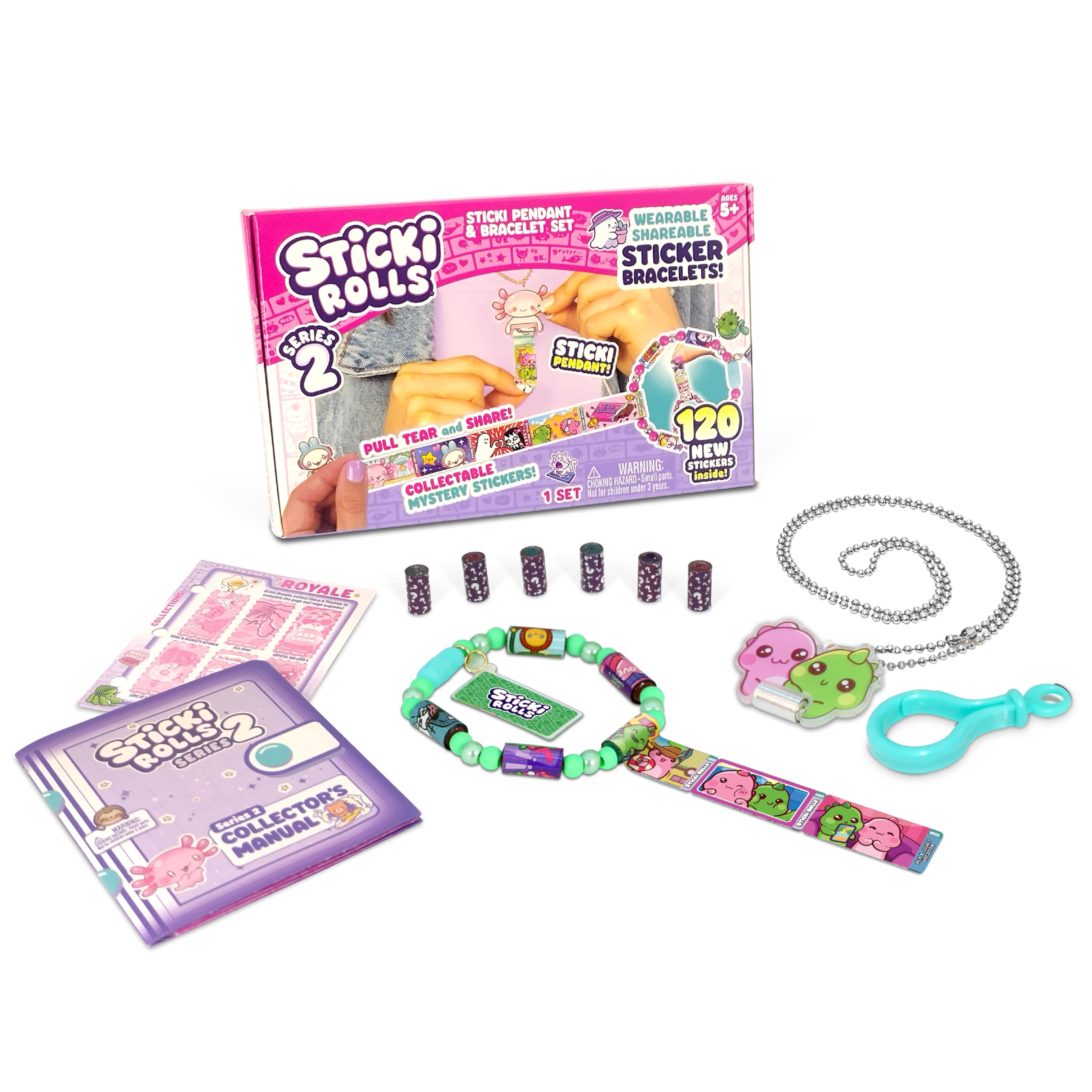 Amazon.com: Sky Castle Sticki Rolls Pendant Pack | 120 Exclusive