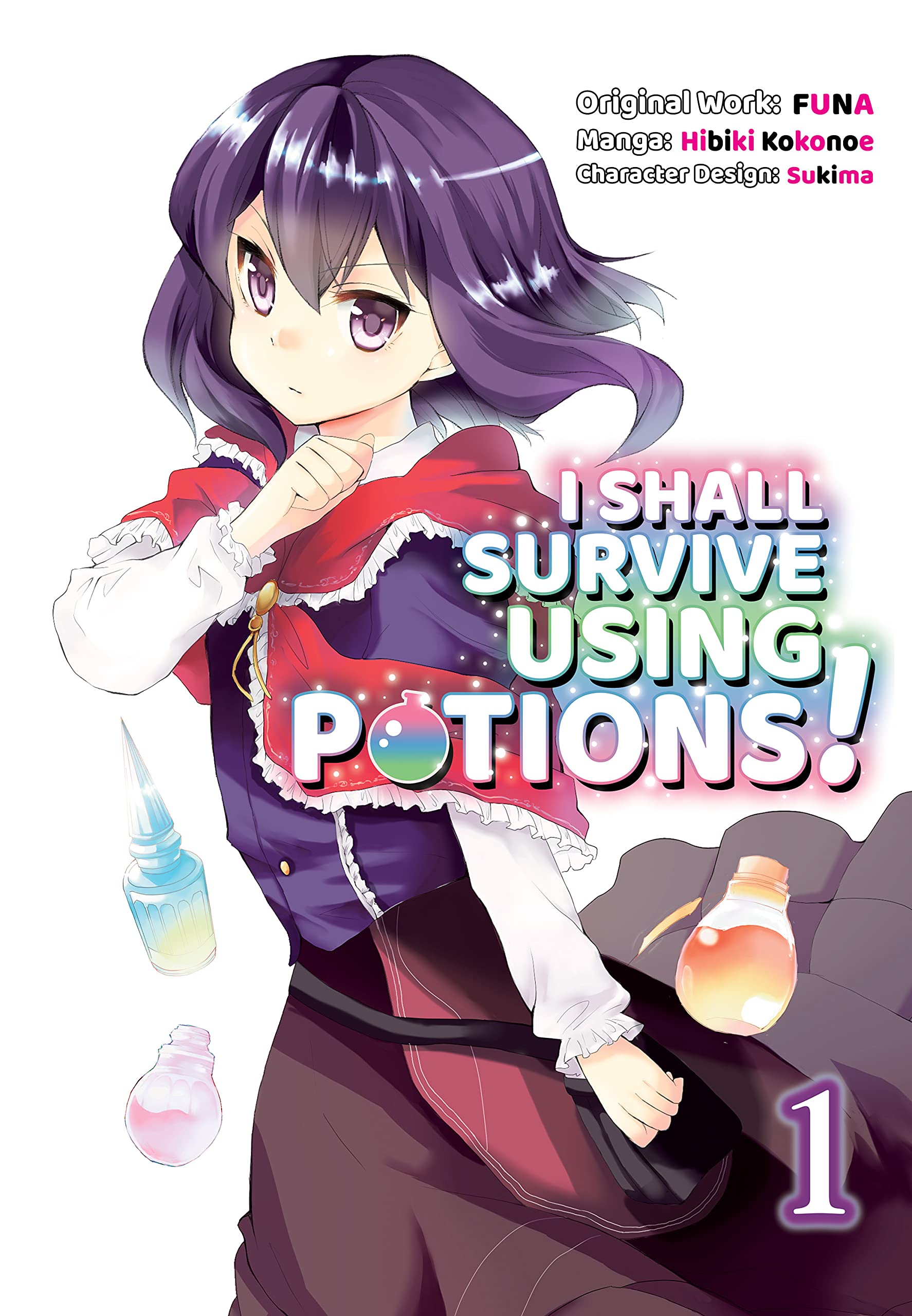 I Shall Survive Using Potions (Manga) Volume 1 by Funa PAPERBACK 9781718372306