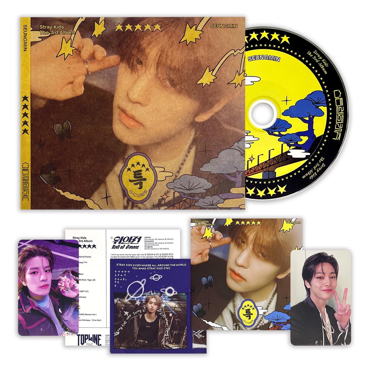 STRAY KIDS - [ (5-STAR)] (Digipack Ver. - SEUNGMIN VER