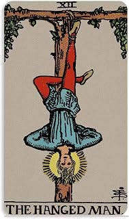 The Hanged Man Tarot Sticker 3.25x5.5