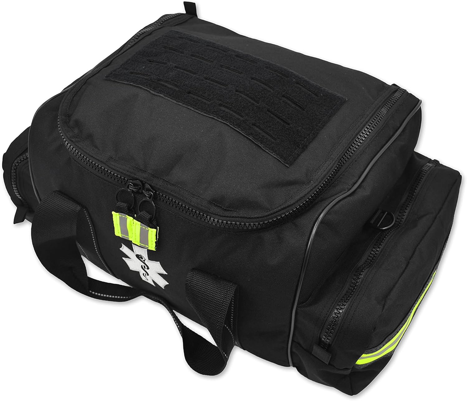 Lightning X Stocked Large EMT Medic Trauma Bag w/ Emergency Medical Fill Kit Supplies - Black : Sports & Outdoors