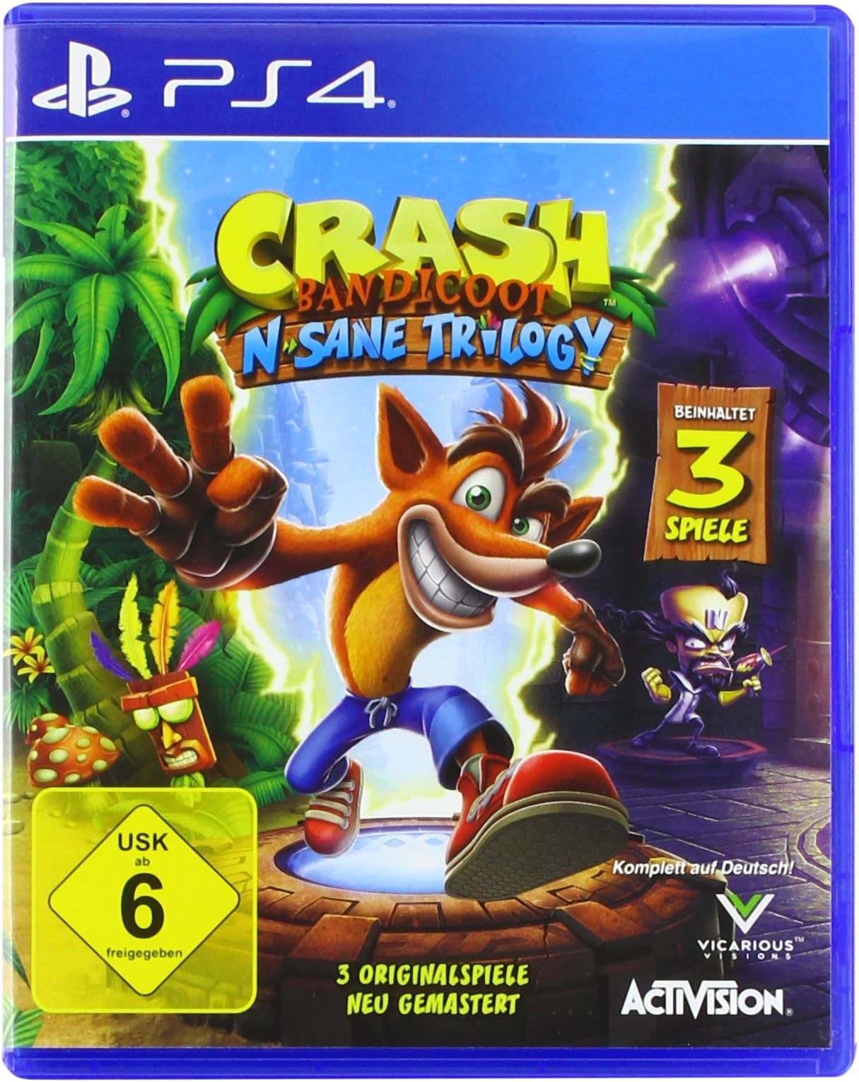 Crash Bandicoot N.Sane Trilogy - [PlayStation 4]