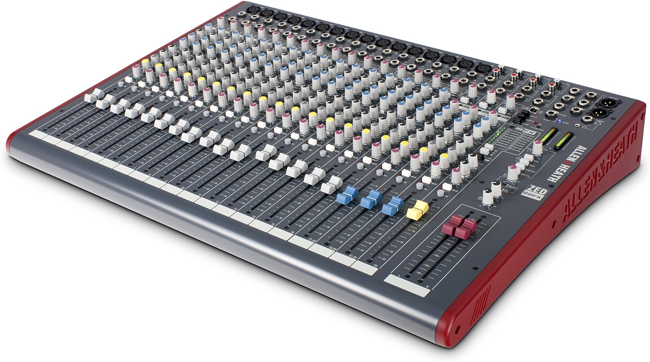 Allen & Heath ZED-22FX Multipurpose Mixer with FX for Live Sound and Recording