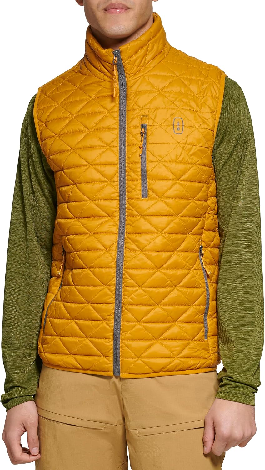 BASS OUTDOOR Men's Quilted Light Weight Packable Puffer