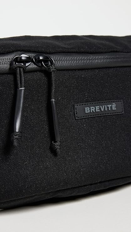 Brevite The Everyday Crossbody, Triple Black, One Size