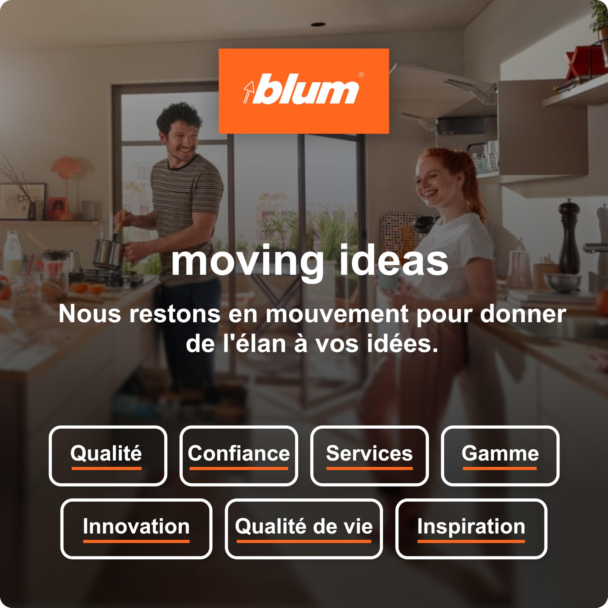 Blum AMBIA-LINE range-couverts Soft-Touch | organiseur de tiroir premium pour tiroir et meuble de cuisine modernes | protège, trie et range couverts et ustensiles | 42×30×5 cm | Gris Orion