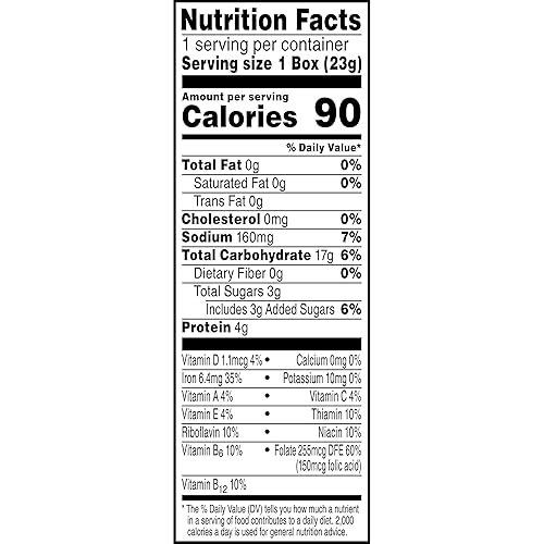 Miniatura 19 de Kellogg's Special K - Cereal para desayuno frío, 11 vitaminas y minerales, hecho con ácido fólico, vitaminas B y hierro, original (6 cajas)