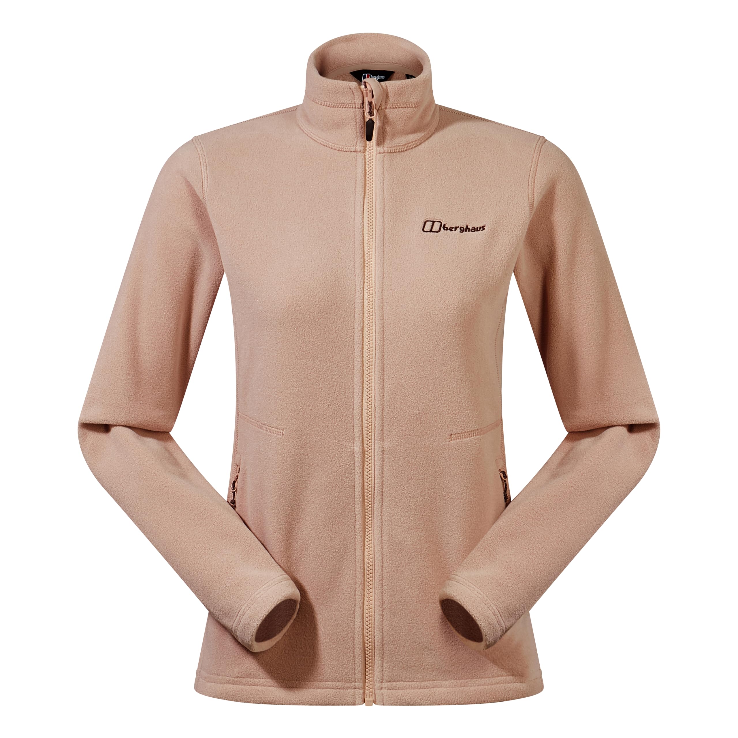 Berghaus Women's Prism Polartec Interactive Fleece Jacket | Added Warmth | Flattering Style | Durable, Pink Clay, 18