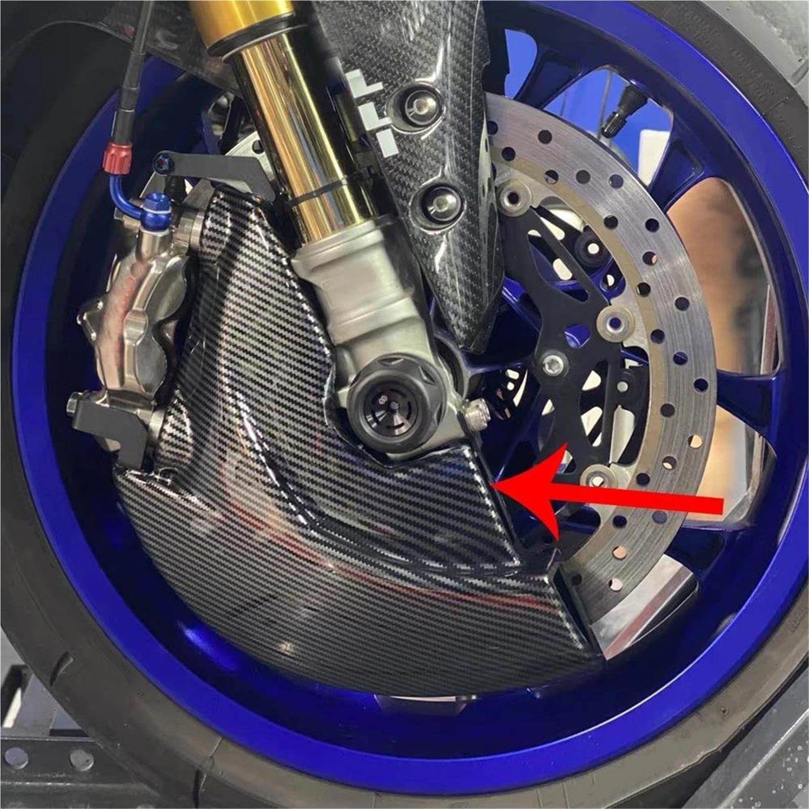 Osłona chłodnicy zacisku Do Yamaha YZF R1 2020-2025