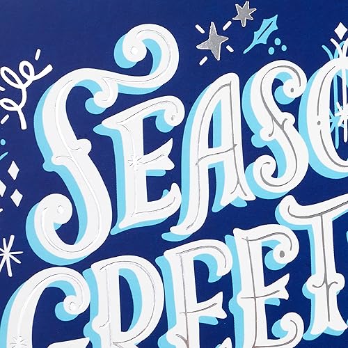 Miniatura 4 de Hallmark - Tarjetas navideñas, Season's Greetings (10 tarjetas con sobres)