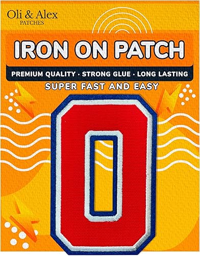 Miniatura 584 de Parches de letras termo-adhesivas de alta calidad – Lindas letras para ropa – Parche universitario para ropa – Letras bordadas de 4 1/2 parches