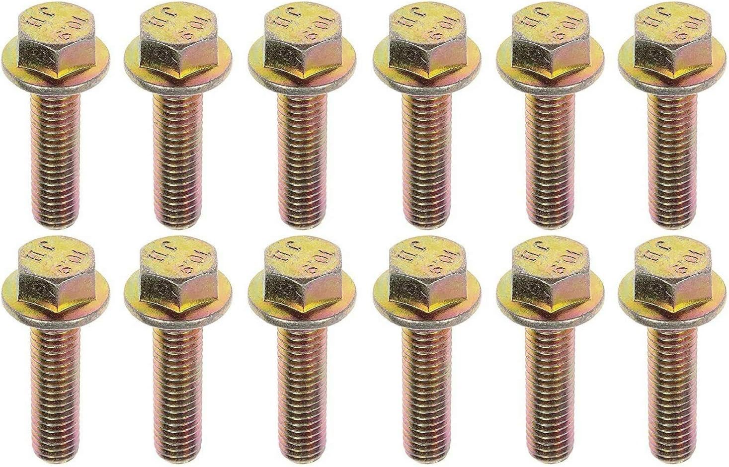 Everbuilt Exhaust Manifold/Header Bolts Compatible for