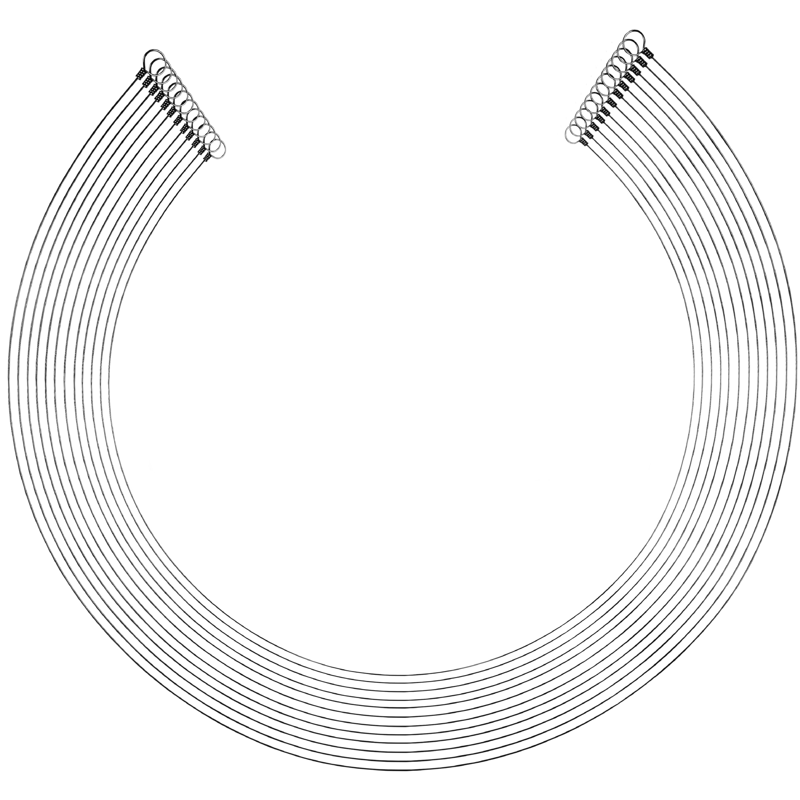 SlicePro 12 Wires • 60cm Long • 0.7mm Thick• Stainless Steel – Replacement Cheese Slicer/Cutter Wires for Soft & Hard Cheese