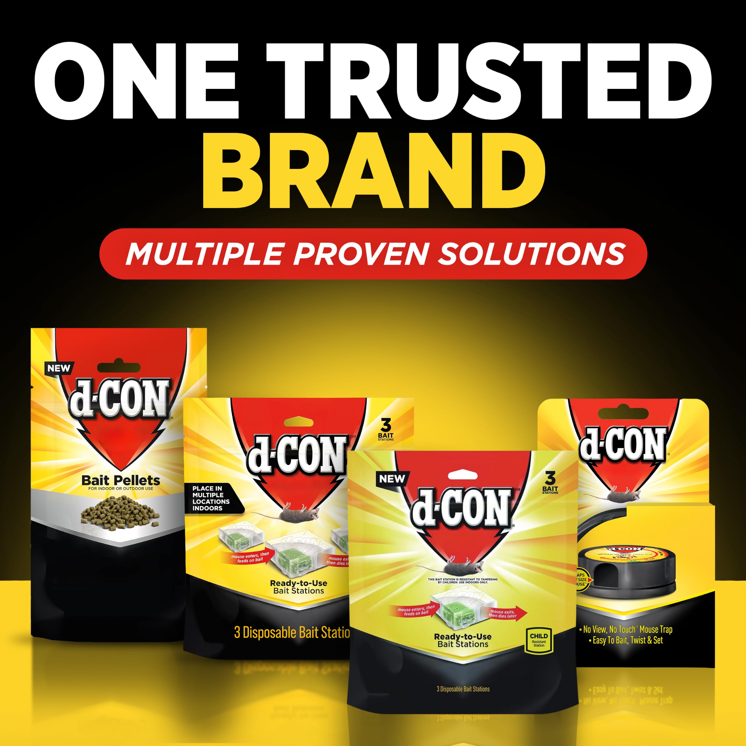 d-Con Mouse Bait Station - 18 Refills -11