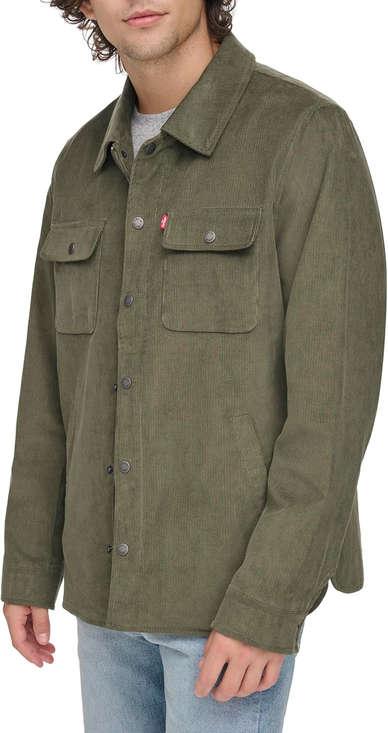 Levi's Men's Corduroy Shirt Jacket - Image 5
