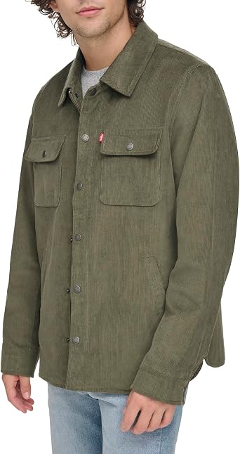 Levi's Men's Corduroy Shirt Jacket Coat
