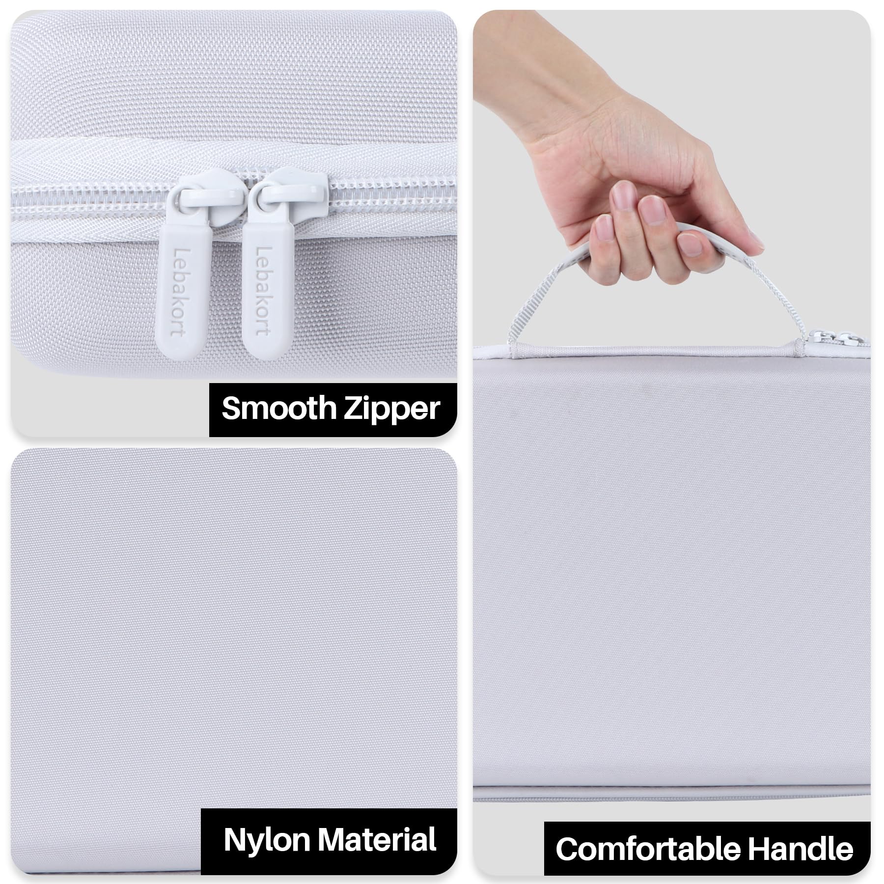 Lebakort Duro Caja Estuche Funda para Akai Professional MPK Mini IV Teclado Controlador MIDI USB-C (Grau)