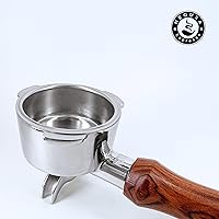 Vista 6 de NEOUZA Portafiltro de 2.008 in compatible con Gevi, Yabano, Hamiltion Beach, Farberware, Oster Nova PrimaLatte, máquinas de café expreso, cesta