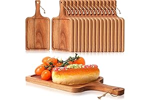 Acacia Wood Cutting Board Set: Enhance Your Kitchen with 16 Premium Cutting Boards